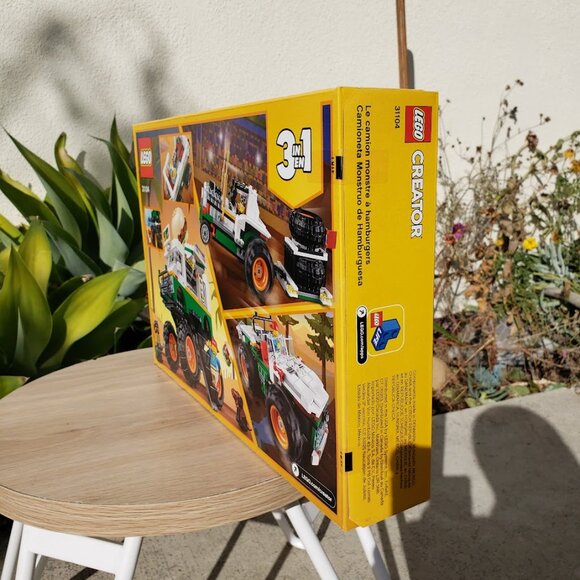 RETIRED LEGO Creator 3in1 Monster Burger Truck 31104 Food Vehicle SEALED NEW 499 - Picture 11 of 14